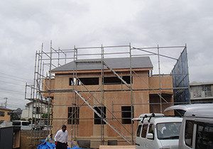 ふじみ野市　S様邸建築中